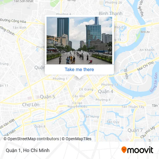 Quận 1 map