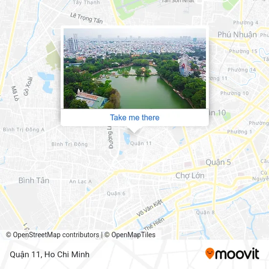 Quận 11 map