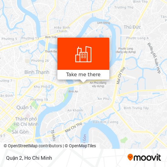 Quận 2 map