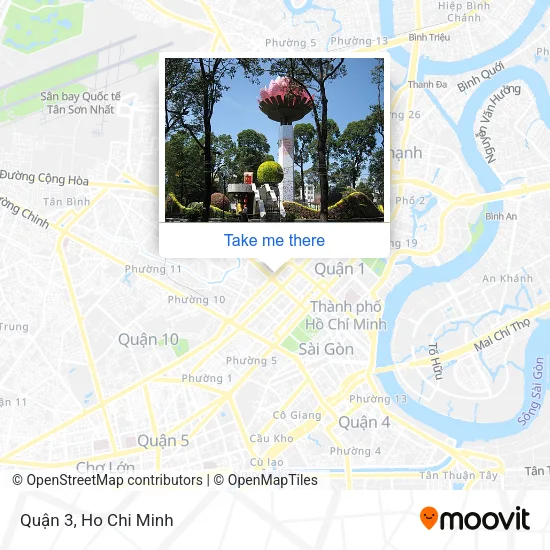 Quận 3 map