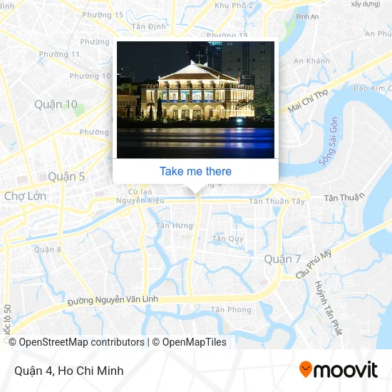Quận 4 map