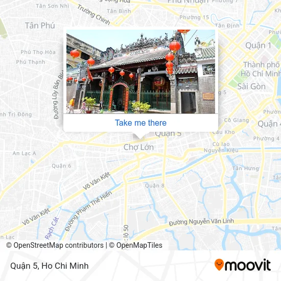 Quận 5 map