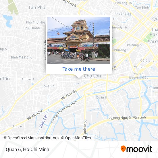 Quận 6 map