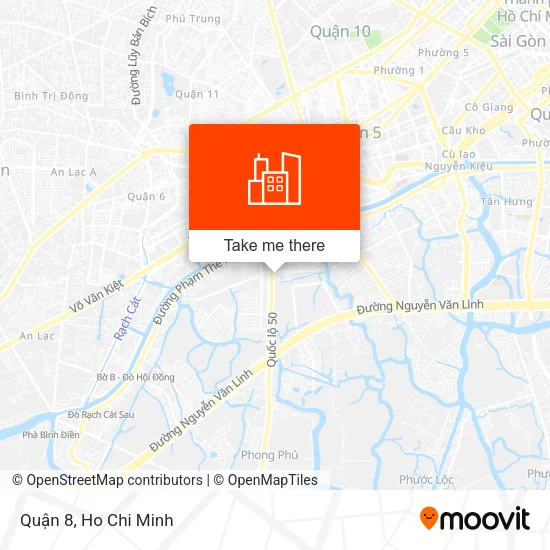 Quận 8 map