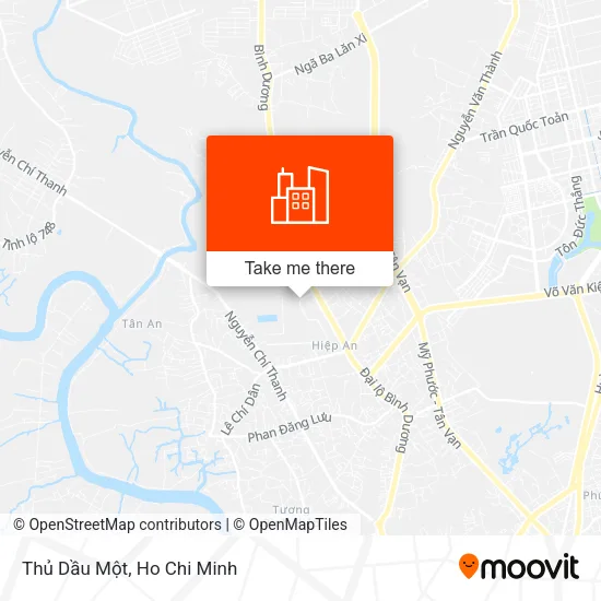Thủ Dầu Một map