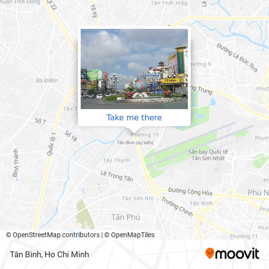Tân Bình map