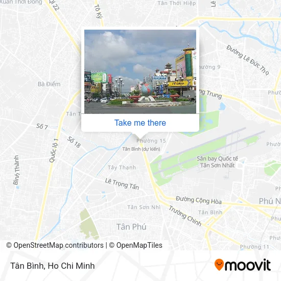 Tân Bình map