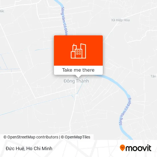 Đức Huệ map