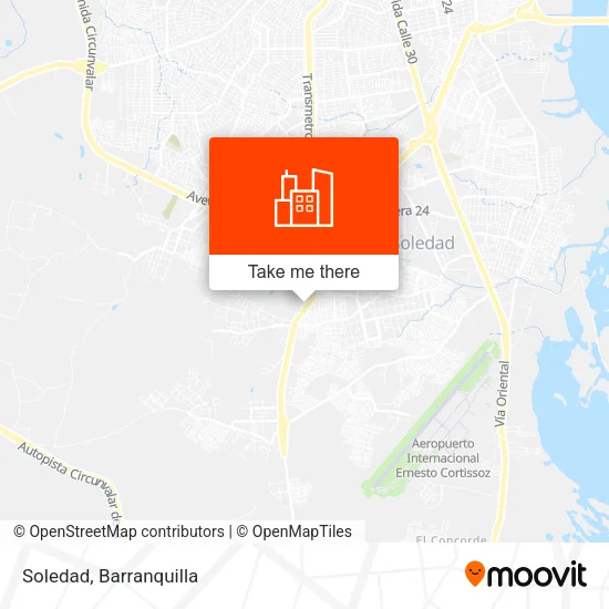 Soledad map