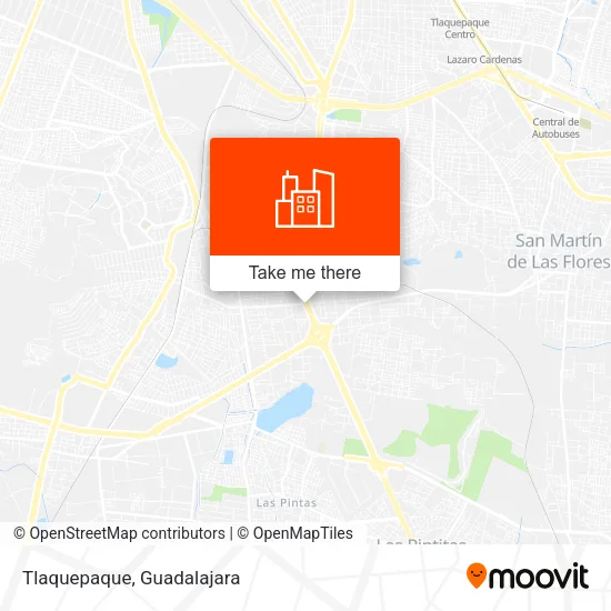 Tlaquepaque map