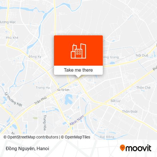 Đồng Nguyên map