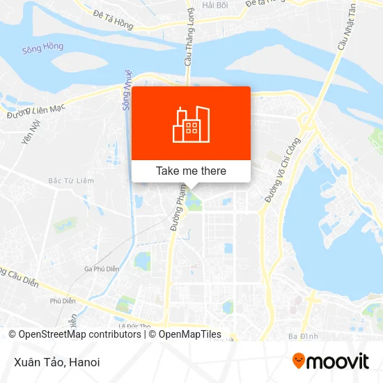 Xuân Tảo map