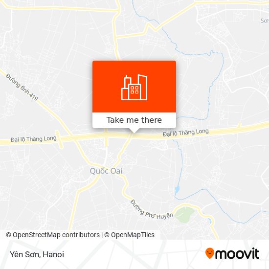 Yên Sơn map