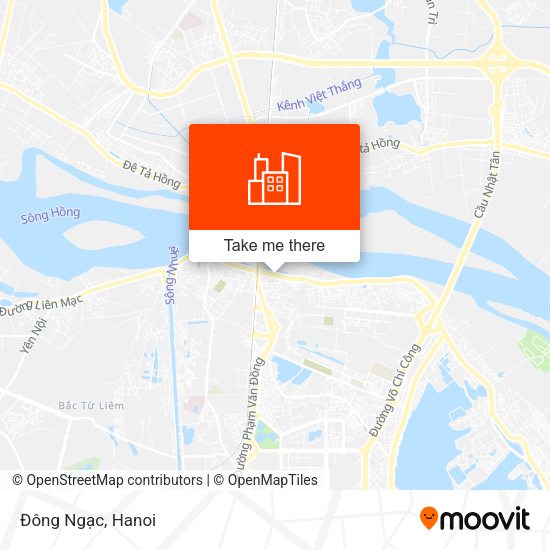 Đông Ngạc map