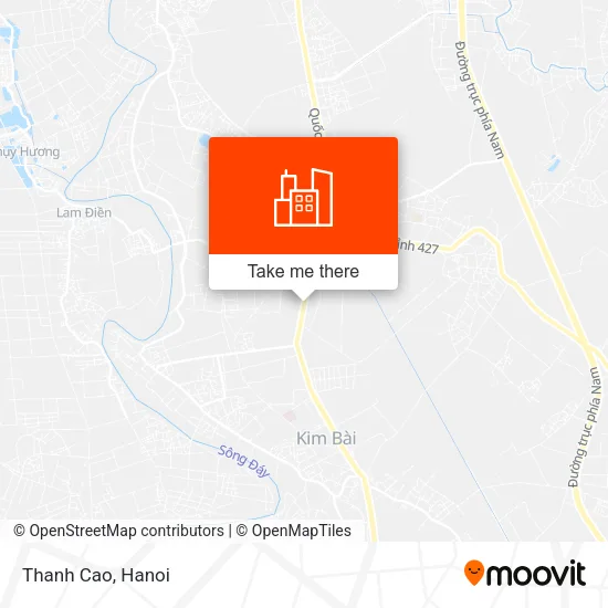 Thanh Cao map
