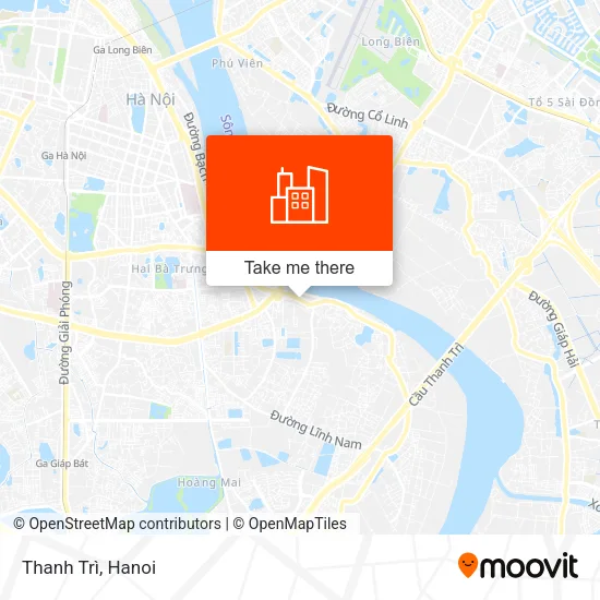 Thanh Trì map
