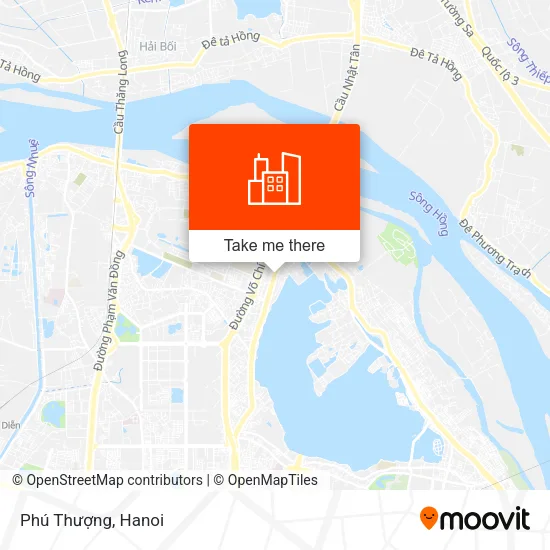 Phú Thượng map