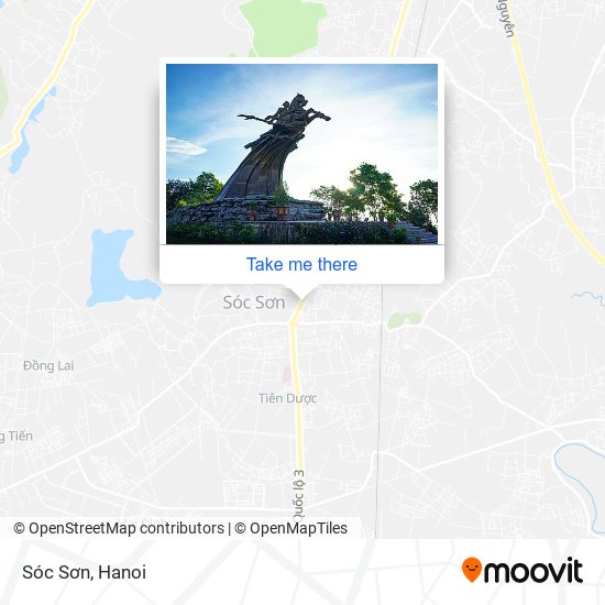 Sóc Sơn map