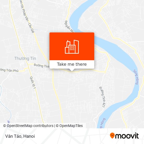 Vân Tảo map