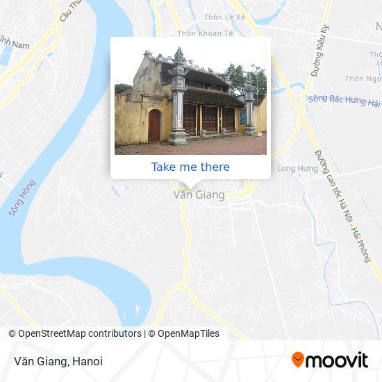 Văn Giang map