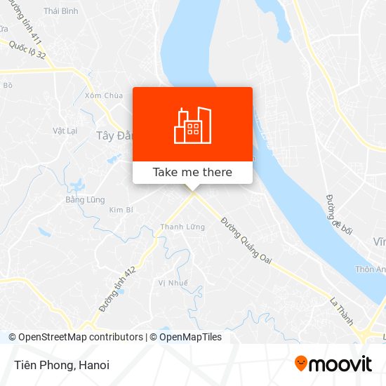 Tiên Phong map