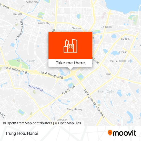 Trung Hoà map