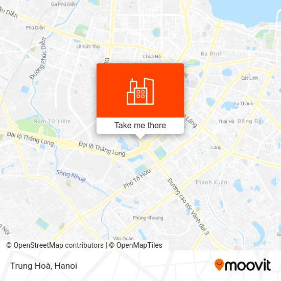Trung Hoà map