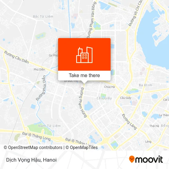 Dịch Vọng Hậu map
