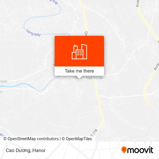 Cao Dương map