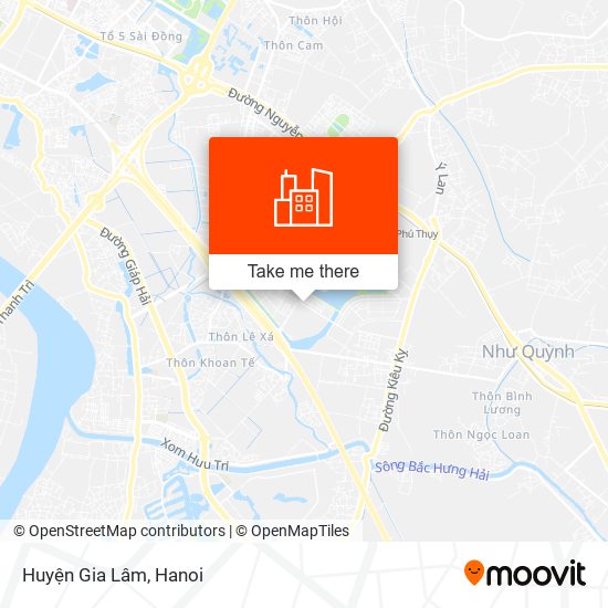 Huyện Gia Lâm map