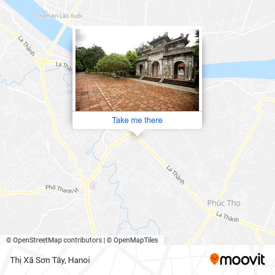 Thị Xã Sơn Tây map