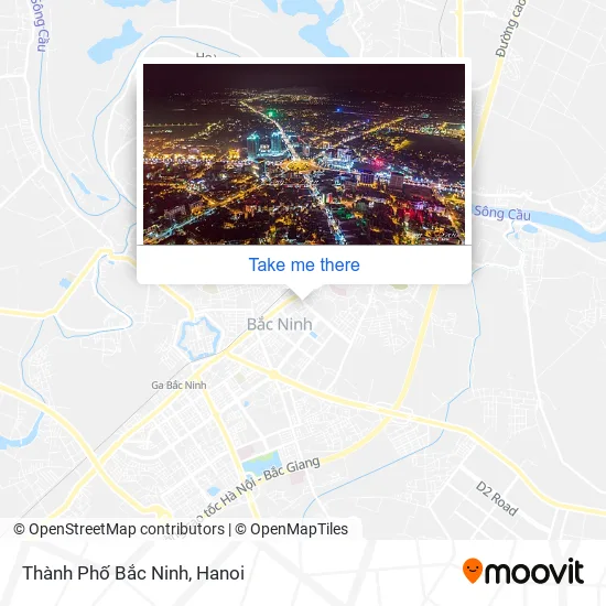 Thành Phố Bắc Ninh map