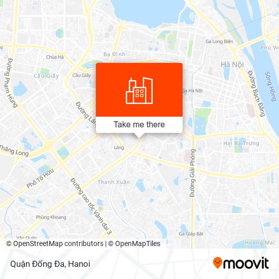 Quận Đống Đa map