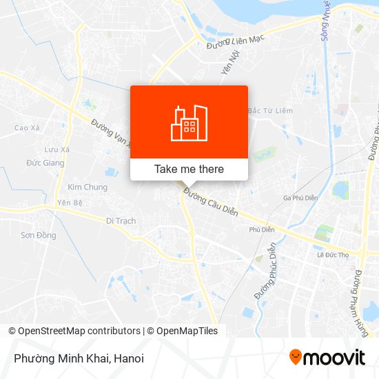 Phường Minh Khai map