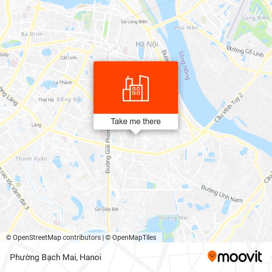 Phường Bạch Mai map