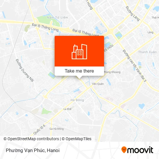 Phường Vạn Phúc map