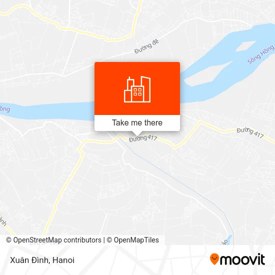 Xuân Đình map
