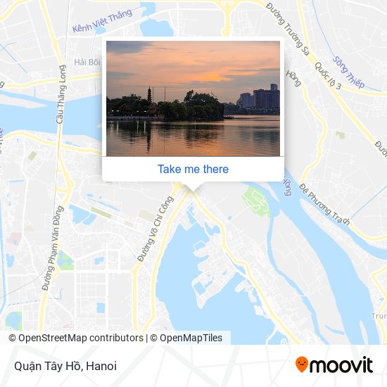Quận Tây Hồ map