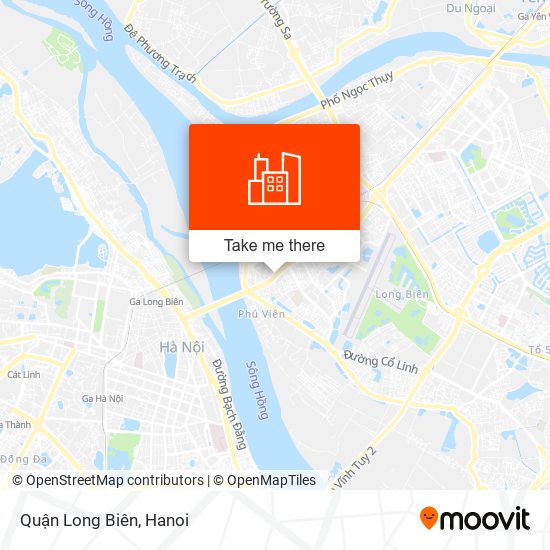 Quận Long Biên map