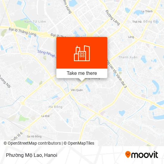 Phường Mộ Lao map