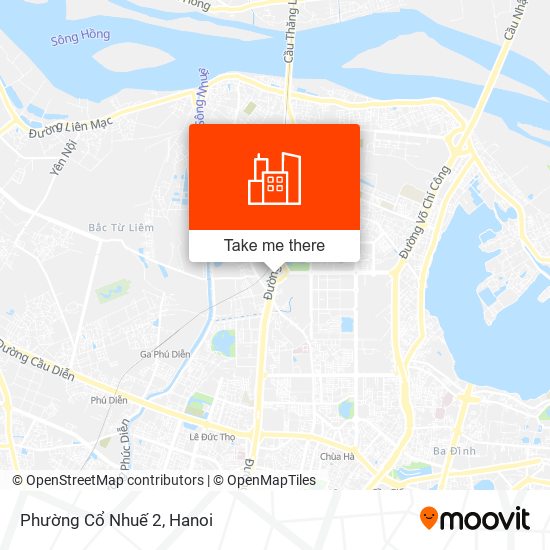 Phường Cổ Nhuế 2 map