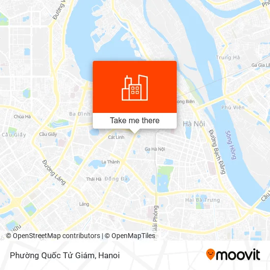 Phường Quốc Tử Giám map