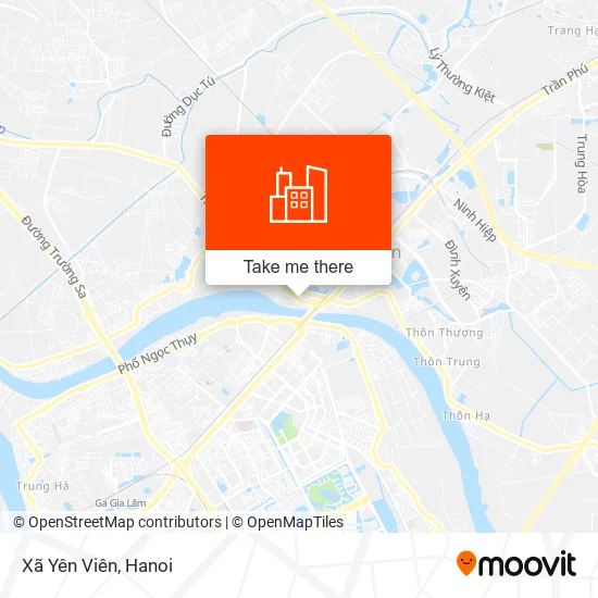 Xã Yên Viên map