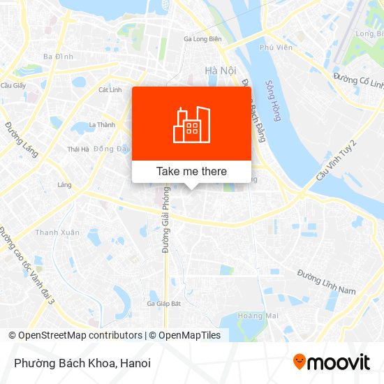 Phường Bách Khoa map