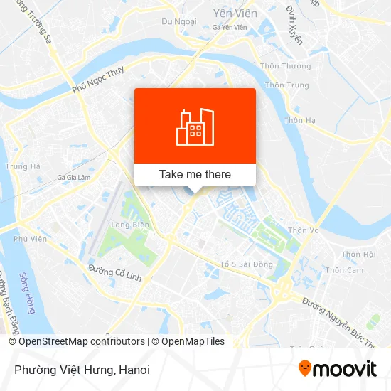Phường Việt Hưng map