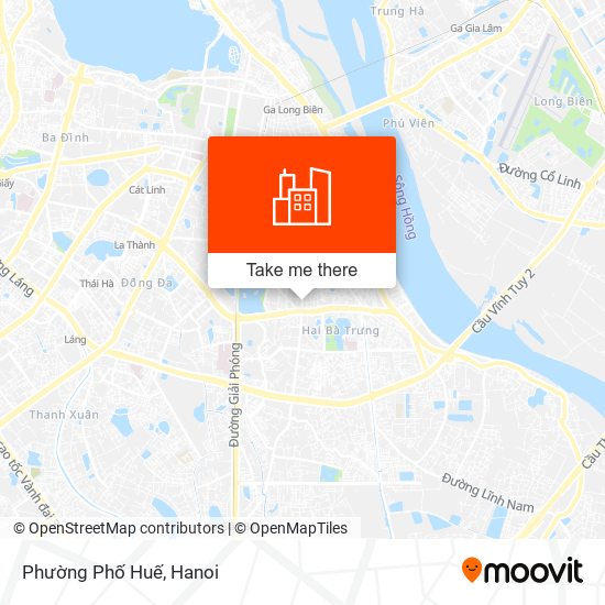 Phường Phố Huế map