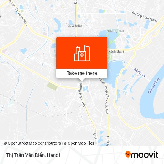 Thị Trấn Văn Điển map