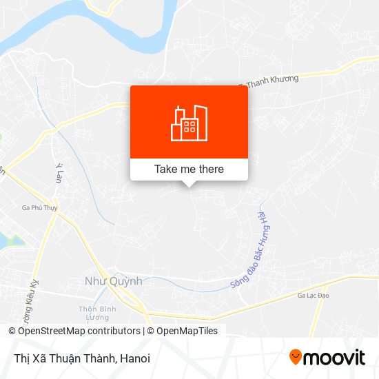 Thị Xã Thuận Thành map