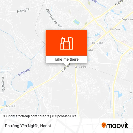 Phường Yên Nghĩa map
