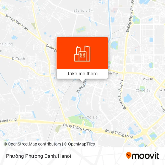 Phường Phương Canh map
